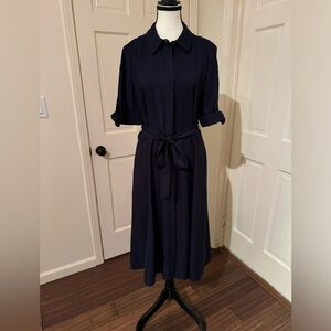 Calvin Klein knee length shirt dress